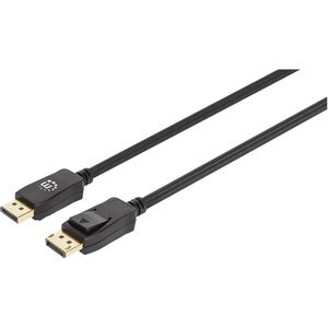 Kabel Manhattan DisplayPort - DisplayPort 1m czarny (353595) 10035173 766623353595