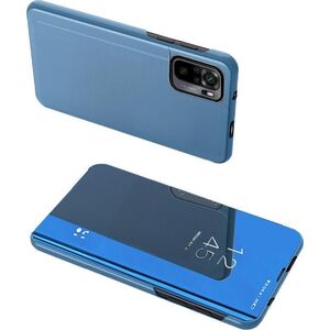 Hurtel Clear View Case futerał etui z klapką Xiaomi Poco X4 NFC 5G niebieski 10062408 9145576241226