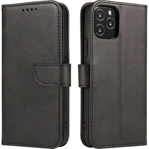 Hurtel Magnet Case elegancki futerał etui pokrowiec z klapką i funkcją podstawki Xiaomi Poco X4 NFC 5G czarny 10062437 9145576241608