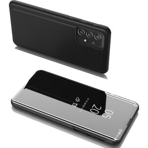 Hurtel Clear View Case futerał etui z klapką Samsung Galaxy A53 5G czarny 10062469 5907769307157