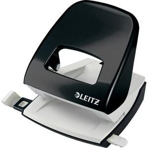 Zszywacz Leitz Dziurkacz duży metalowy Leitz, czarny, 10 lat gwarancji, 30 kartek 50081095 10089356 4002432121533