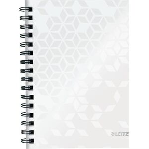 Leitz Kołonotatnik w kratkę A5 PP Leitz WOW, biały 46410001 10091586 4002432121403