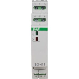 F&F Przekaźnik bistabilny 1P 16A 230V AC z pamięcią Inrush 160A/20ms BIS-411M-LED 10133878 5902431670096