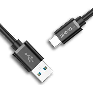 Kabel USB Dudao USB-A - USB-C 1 m Czarny (6973687242273) 10179462 6973687242275