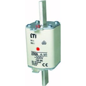 Eti-Polam Wkładka bezpiecznikowa NH1 gG 25A/500V 004184228 10249516 3838895354437
