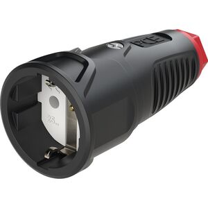 PCE Gniazdo przenośne gumowe 16A 2P+Z 230V SCHUKO VDE IP20 TAURUS2 2510-sr 10250544 9003399465420