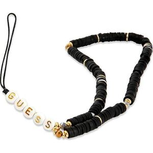 Guess Guess zawieszka GUSTPEARK Phone Strap czarny/black Heishi Beads 10373061 3666339048310