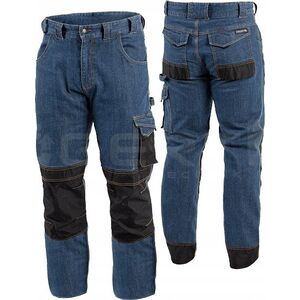 Högert Technik EMS spodnie ochronne jeans niebieskie XL (54) 10392094 5902801203169