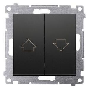 Kontakt-Simon Simon54 Łącznik żaluzjowy DZP1.01/49 czarny 10395051 5902787870553