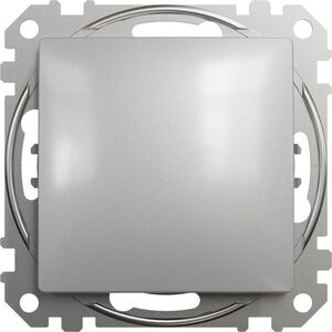 Schneider Electric Sedna Design Łącznik schodowy srebrne aluminium SDD113106 10395401 3606481479310