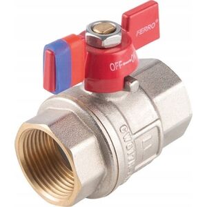 Ferro KFPM3 ZAWÓR KUL. WODNY MOTYL 1'' NAKR-NAKR, F-POWER// ZKW-25-WW-M-FER-POWER 10587625 5902194992275