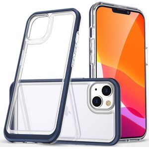 Hurtel Clear 3in1 etui do iPhone 13 żelowy pokrowiec z ramką niebieski 10757620 9145576242490