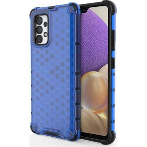 Hurtel Honeycomb etui pancerny pokrowiec z żelową ramką Samsung Galaxy A03s (166,5) niebieski 10757731 9145576244975
