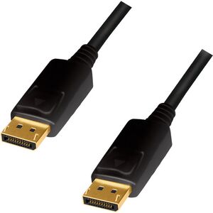 Kabel LogiLink DisplayPort - DisplayPort 5m czarny (CD0103) 11015663 4052792063585