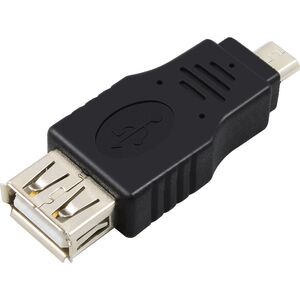 Adapter USB Unitek microUSB - USB Czarny  (Y-A015) 11069642 4894160004918