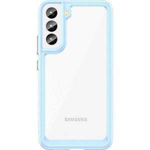 Hurtel Outer Space Case etui do Samsung Galaxy S22+ (S22 Plus) sztywny pokrowiec z żelową ramką niebieski 11101110 9145576248720