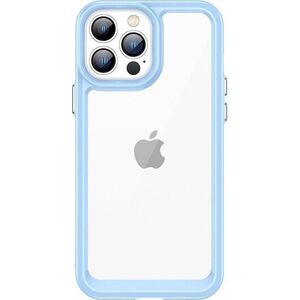 Hurtel Outer Space Case etui do iPhone 13 Pro Max sztywny pokrowiec z żelową ramką niebieski 11101140 9145576248621
