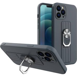 Hurtel ETUI Ring Case silikonowe etui z uchwytem na palec i podstawką do Xiaomi Poco X4 Pro 5G niebieski CASE 11101287 9145576246962