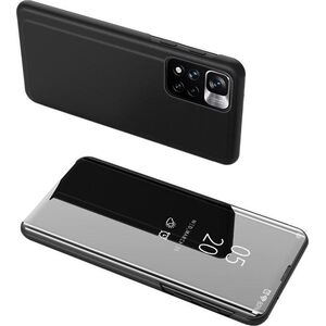 Hurtel Clear View Case futerał etui z klapką Xiaomi Redmi Note 11S / Note 11 czarny 11112590 9145576246382