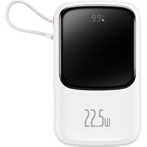 Powerbank Baseus Qpow 22.5W USB-C 10000mAh Biały 11112680 6932172608491