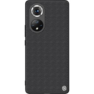 Nillkin Nillkin Textured Case wytrzymałe wzmocnione etui z żelową ramką i nylonem na tyle Honor 50 Pro czarny 11114225 6902048222311