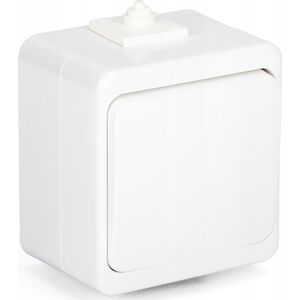 Montis Wyłącznik instalacyjny zwierny światło/dzwonek n/t 10A 250V WNT-6/7S Montis 11229386 5901811404436