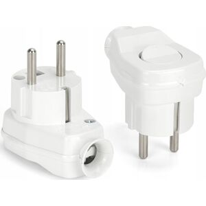Montis Wtyczka rozbieralna kątowa z wył. WT-16U/ŁK Montis MT094-B biała 11229742 5901811405594