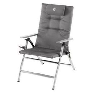 Coleman Krzesło Coleman 5 POSITION PADDED ALUMINIUM GREY 11237965 3138522120863