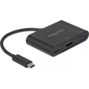Adapter USB Delock DELOCK USB Type-C Adapter > HDMI 4K 30Hz USB Type-A/C PD 11260445 4043619640911