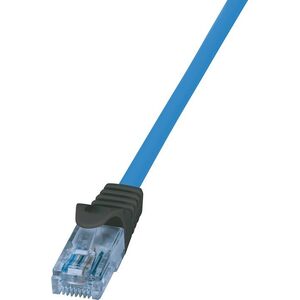 LogiLink LogiLink Patchkabel CAT6A U/UTP Premium blau 1.00m 10G/PoE 11261938 4052792065862