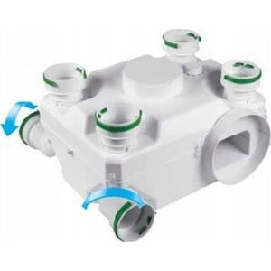 AWENTA Wentylator centralny Aventa CVU400HT higrostat+timer 60W 230V AC 3-biegowy 265/360/415m3/h 11268977 5905033313682