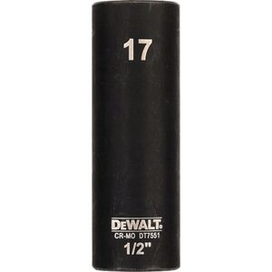 Dewalt nasadka 17mm 1/2c impact socket deep 11273318 5035048543399
