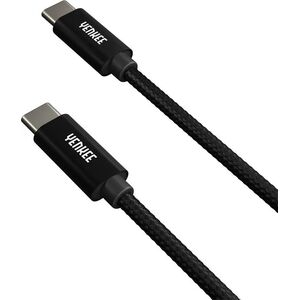 Kabel USB Yenkee USB-C - USB-C 0.2 m Czarny (35055948) 11283903 8590669321438
