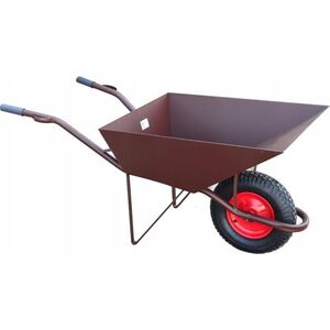 AWTools AW TACZKA BUDOWLANA  85L/2,0mm BRĄZ+OSŁONA KOŁA /GŁĘBOKA 11537573 5903678612245