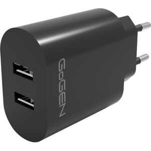 Ładowarka GoGEN Ładowarka siec. 2x USB-A 24W 4,8A GoGEN - ACH206B 11716001 8590393299522