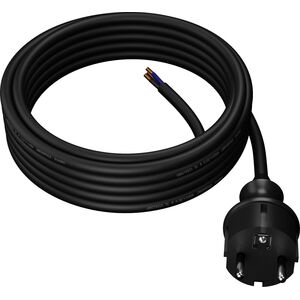 AWTools AWTOOLS PRZEWÓD Z WTYCZKĄ 2m 3x1,5 CZARNY H05VV-F 11740537 5903678610326