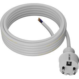 AWTools AWTOOLS PRZEWÓD Z WTYCZKĄ 3m 2x1,5 BIAŁY H05VV-F 11740540 5903678610333