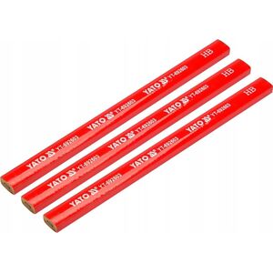 Yato YATO OŁÓWKI STOLARSKIE HB 3szt. 11740574 5906083079924