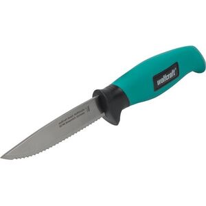 Wolfcraft Nóż z ostrzem ząbkowanym Wolfcraft 11757769 4006885408609