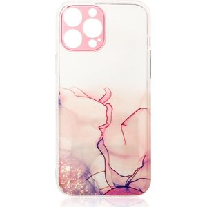 Hurtel Marble Case etui do Samsung Galaxy A12 5G żelowy pokrowiec marmur różowy 11873574 9145576251683