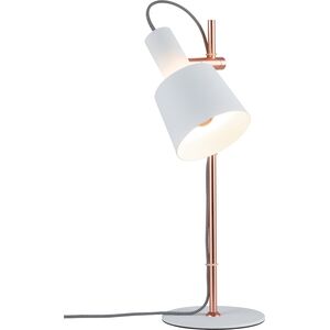 Lampa stołowa Paulmann Neordic Haldar Lampa stołowa max. 1x20W E14 230V Biały/Miedziany Mat Metal 12134842 4000870796580
