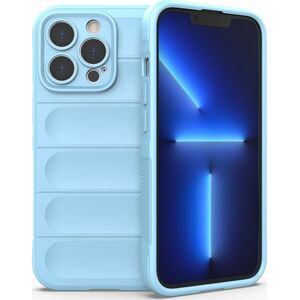 Hurtel Magic Shield Case etui do iPhone 13 Pro elastyczny pancerny pokrowiec jasnoniebieski 12179841 9145576258583