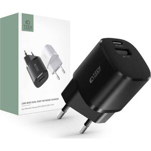 Ładowarka Tech-Protect 1x USB-A 1x USB-C 3 A (THP1555) 12321149 9490713927373