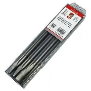 Abraboro Zestaw 4 dłut SDS-Plus,2 płaskie 250x20 mm, 2 szpic 250 ABRABORO 12407756 5999082060918