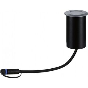 Paulmann Outdoor Plug & Shine Floor 7W IP65 230V 3000K Szary/ Aluminium 12408356 4000870943700
