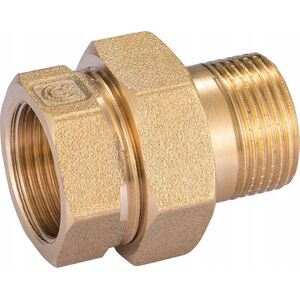 ARKAINSTALACJE Śrubunek Calido CA/KG-9311-25 mosiężny prosty 1" 12456532 5902557276714