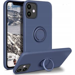 OEM Etui Silicon Ring do Iphone 11 niebieski 12468317 5901313834618