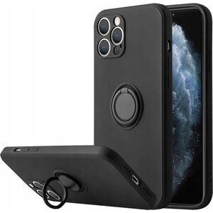 OEM Etui Silicon Ring do Iphone 13 PRO czarny 12468363 5901313834908