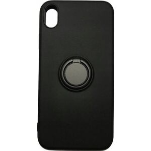 OEM Etui Silicon Ring do Iphone XR czarny 12468403 5901313834557