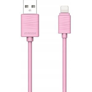 Kabel USB Joyroom USB-A - Lightning 1 m Różowy 12480458 6956116793463